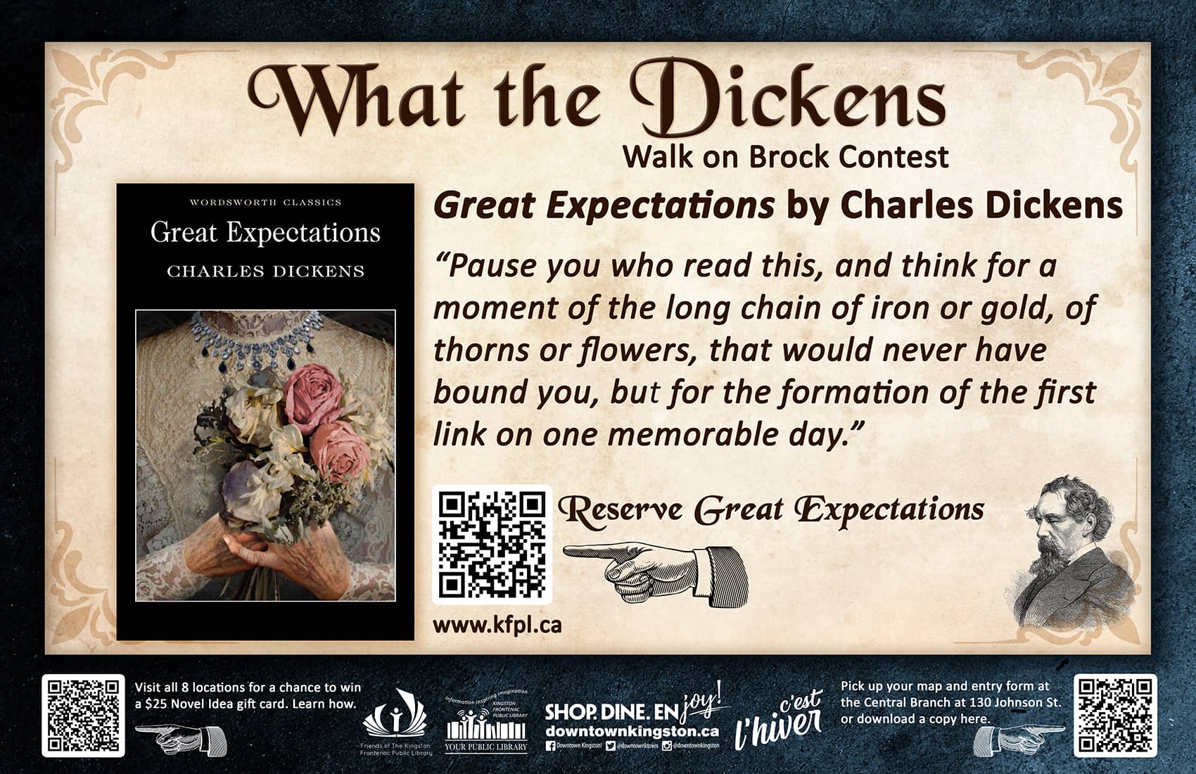 What the Dickens Great Expectations Poster